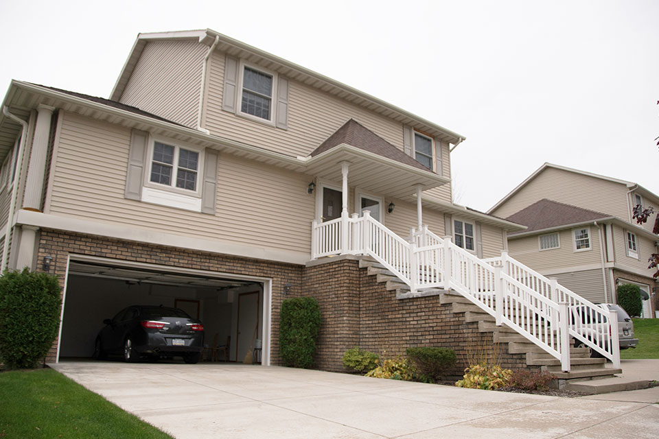 townhomes with attached garages for sale